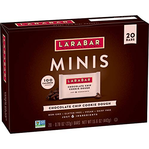 Larabar Mini Chocolate Chip Cookie Dough  20 Count