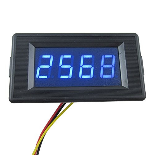 DIGITEN DC 24V 4 Digit Digital LED Counter Panel Meter Up and Down Totalizer 0-9999 Blue
