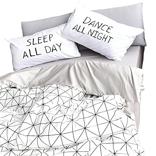 HIGHBUY Geometric Pattern Cotton Kids Duvet Cover Sets Twin Lightweight Soft Reversible Children Bedding Collections 3 Piece Bedding Sets for Teens Girls Boys Zipper Closure HIGHBUY Geometric Pattern Cotton Kids Duvet Cover Sets Twin Lightweight Soft Reversible Children Bedding Collections 3 Piece Bedding Sets for Teens Girls Boys Zipper Closure