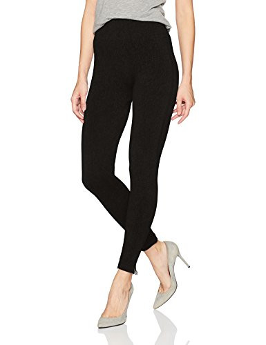 MUK LUKS Womens Printed Leggings  Black  Medium-Large