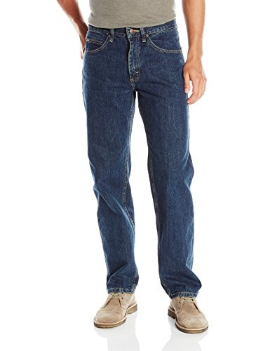 Lee Mens Relaxed Fit Straight Leg Jean  tomas  35W x 32L