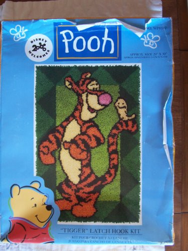 Winnie the Pooh Tigger Latch Hook Kit