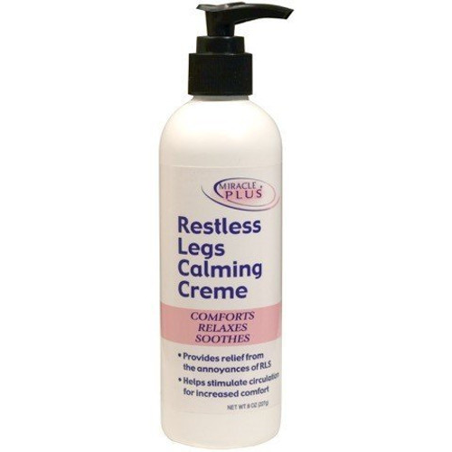 Restless Legs Calming Creme to Help Combat Fatigue  Irritability  Itching  Crawling  Shaking- -8oz-