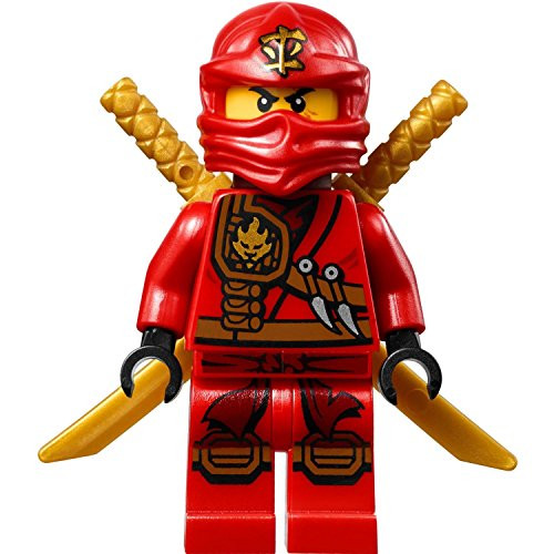 LEGO Ninjago Minifigure - Kai Zukin Robe -Red Ninja- with Dual Gold Swords -70745- LEGO Ninjago Minifigure - Kai Zukin Robe -Red Ninja- with Dual Gold Swords -70745-