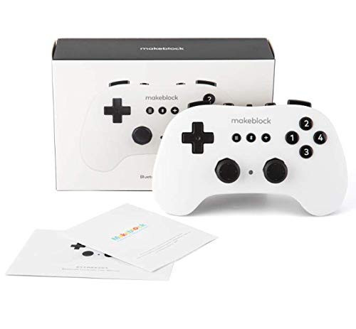 Makeblock Screen-Free Wireless Bluetooth Remote Controller Joystick Airblock/mBot/Codey Rocky/Starter/Ranger/Ultimate 2.0 etc., Age 6+