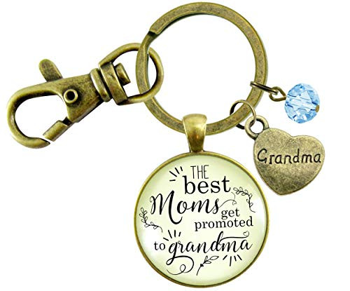 Gutsy Goodness Pregnancy Announcement Grandma Gender Reveal Keychain Best Mom Gift Baby Baby Boy Jewels Blue Heart Gutsy Goodness Pregnancy Announcement Grandma Gender Reveal Keychain Best Mom Gift Baby Baby Boy Jewels Blue Heart