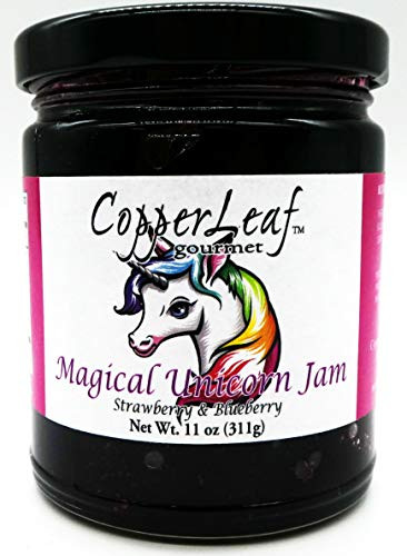 CopperLeaf Gourmet Magical Unicorn Jam - 11 oz Jar - All-Natural  No Preservatives - Magical Unicorn Jam