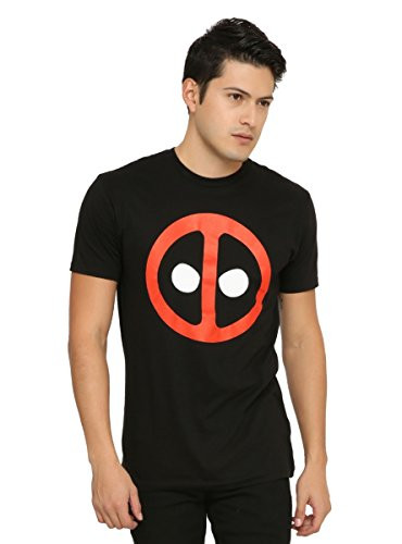 Marvel Deadpool Mens Icon T-Shirt  Black  X-Large