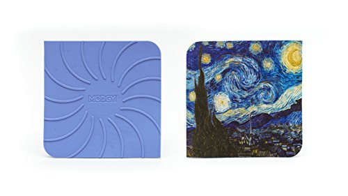 Modgy Silicone Jar Opener Artist Series  Van Gogh  Starry Night  Unique  Durable  Easy Clean Up  Makes Opening a Jar Easy