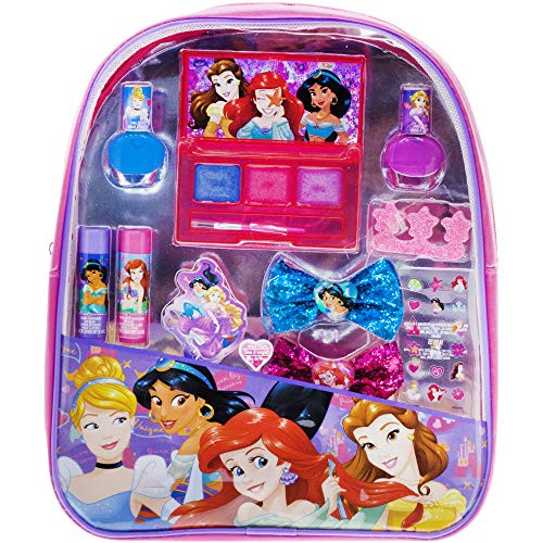 Townley Girl Disney Princess Cosmetic Backpack Set 11 CT Townley Girl Disney Princess Cosmetic Backpack Set 11 CT