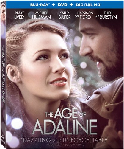 The Age Of Adaline -Blu-ray - DVD - Digital HD-