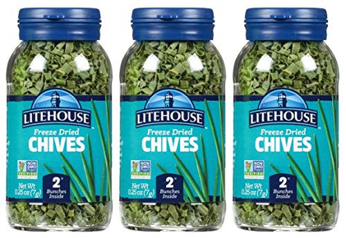 Litehouse Freeze Dried Chives 0-25 Ounce 3-Pack Litehouse Freeze Dried Chives 0-25 Ounce 3-Pack