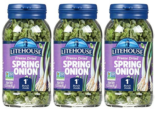 Litehouse Freeze Dried Spring Onion 0-22 Ounce 3-Pack Litehouse Freeze Dried Spring Onion 0-22 Ounce 3-Pack