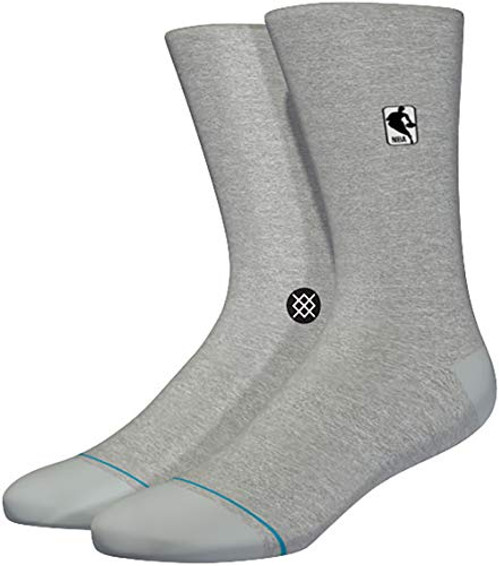 Stance Mens A558A20LOG Logoman St Crew Sock Greyheather - M Stance Mens A558A20LOG Logoman St Crew Sock Greyheather - M