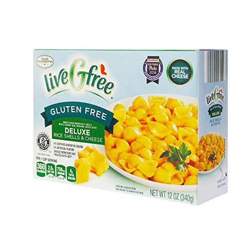 LiveGfree Gluten-Free Deluxe Rice Shells and Cheese - 12 oz-