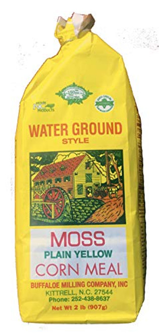 Moss Water Ground Yellow Corn Meal 2 Lbs Moss Water Ground Yellow Corn Meal 2 Lbs