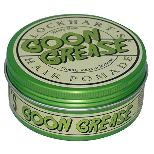 LOCKHARTS Cinnamon Sandalwood Goon Grease Hair Pomade Heavy Hold 4 oz