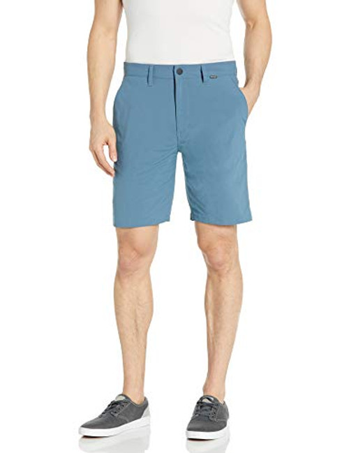 Hurley Mens Dri-Fit Chino 20 Inch Walk Short  Thunderstorm  34