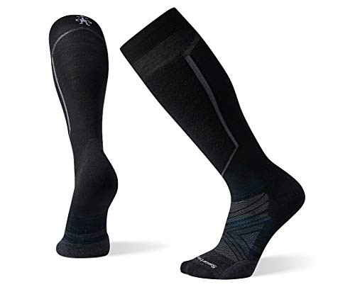 Smartwool PhD Ski Light Elite Black LG -Mens Shoe 9-11-5-