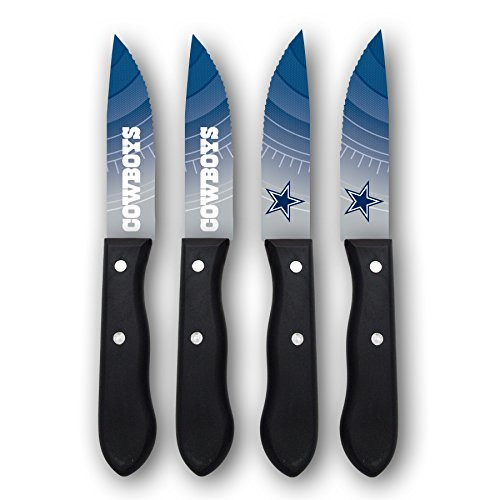 Sports Vault NFL Dallas Cowboys Steak Knive Set Sports Vault NFL Dallas Cowboys Steak Knive Set