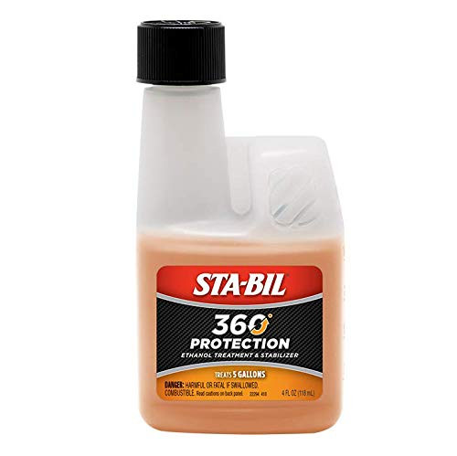 STA-BIL -22295 360 Protection Ethanol Treatment and Fuel Stabilizer - Prevents Corrosion - Prevents Ethanol Damage - Keeps Fuel Fresh for Up to 12 Mon