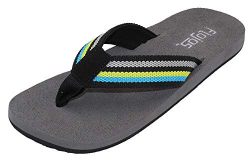 Flojos Mens Loomis Sandals  Gray Multi  9 M US
