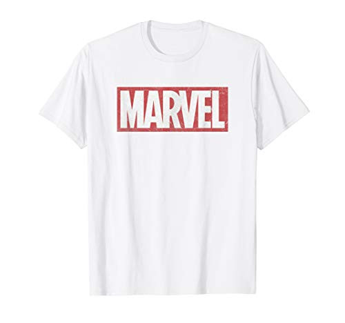 Marvel Classic Distressed Logo Graphic T-Shirt C2