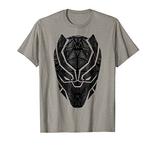 Marvel Black Panther Geometric Prism Mask T-Shirt