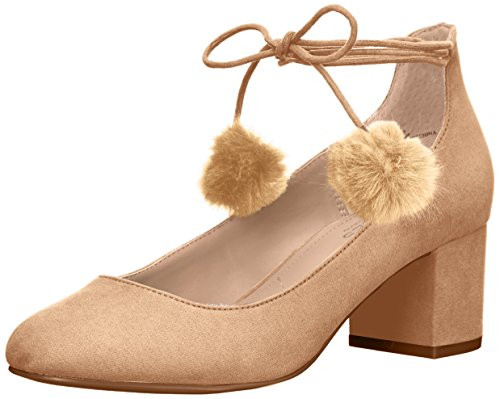CHARLES BY CHARLES DAVID Womens Libby Pump  Nude  9 Medium US