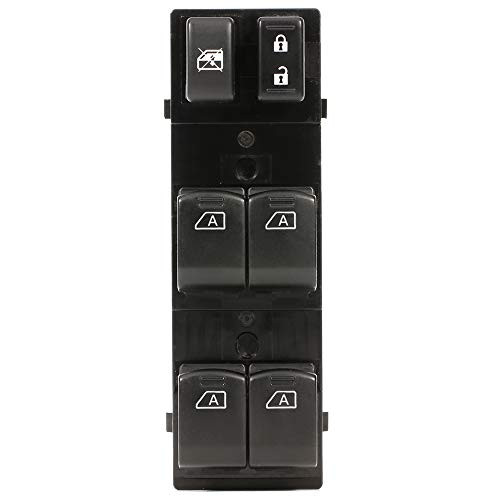 LSAILON Master Power Window Switch Front Driver Side fits for 2011-2012 Infiniti G25 2007-2008 Infiniti G35 Replace for the Factory OE25401JK42E