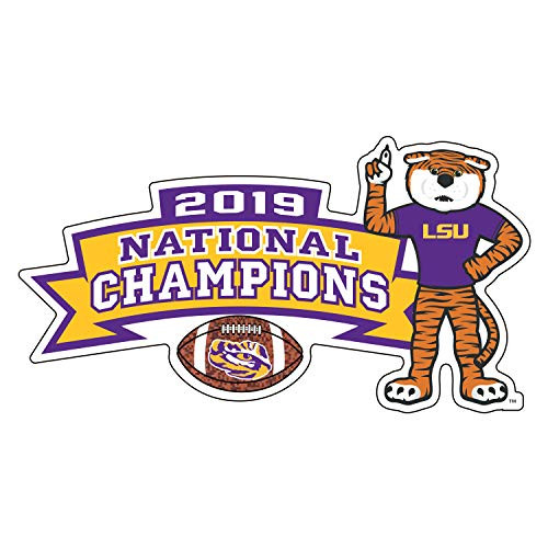 LSU 2019 National Champion Decal -Tiger- LSU 2019 National Champion Decal -Tiger-