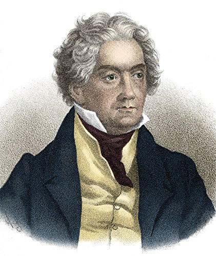 Posterazzi SCIJC9528 Ludwig Van Beethoven German Composer Poster Print by Science Source  18 x 24  Varies