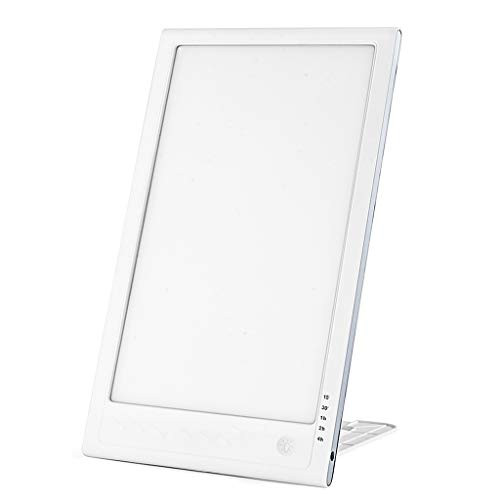 Therapy Light 12000 Lux Genuine Full Spectrum LED Light  100 UV Free  Sunlight Lamp with Linear dimming 5 Timer Settings  Integrated Bracket  Touch C