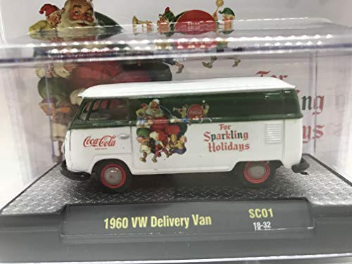 M2 Machines by M2 Collectible Coca-Cola 1960 VW Delivery Van 164 Scale SC01 18-32 White-Green Details Like NO Other 1 of 9600