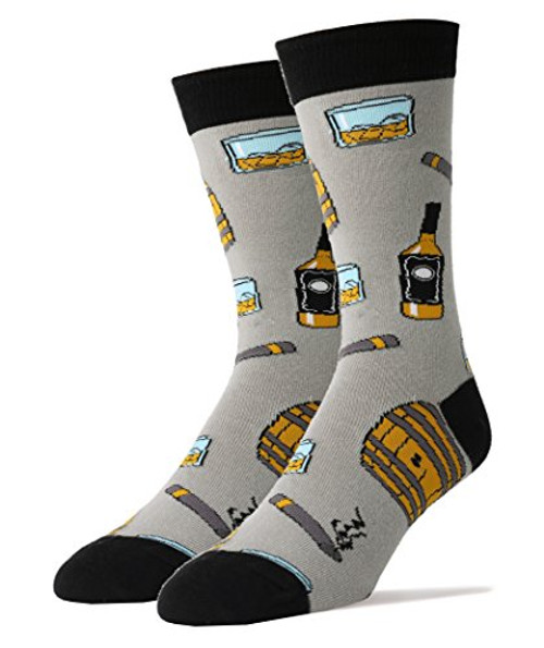 Oooh Yeah Mens Crew Funny Novelty Socks - Whiskey Oooh Yeah Mens Crew Funny Novelty Socks - Whiskey