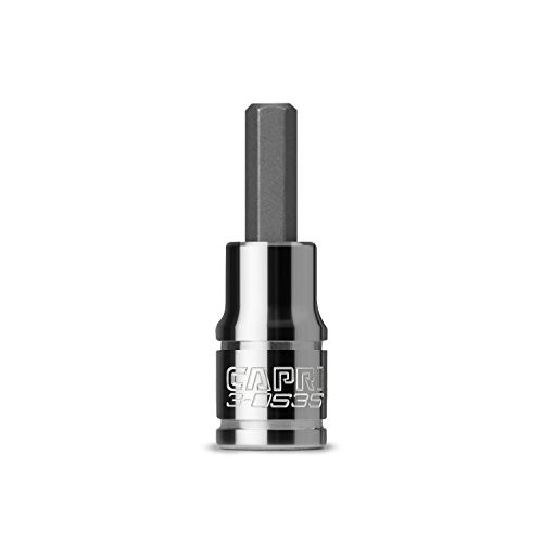 Capri Tools 3-0535 5 mm Hex Bit Socket  1-4-Inch Drive  Metric