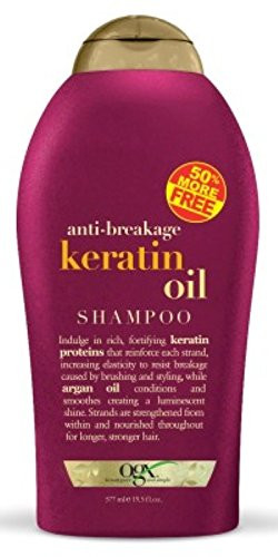 Ogx Shampoo Keratin Oil 19-5 Ounce -576ml- -3 Pack-