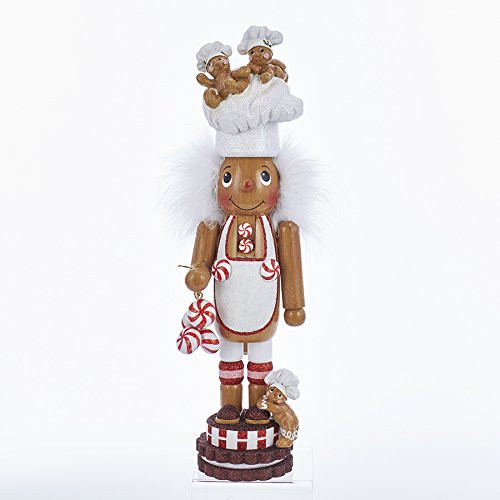Kurt Adler HA0380 15" Hollywood Gingerbread Chef Nutcracker