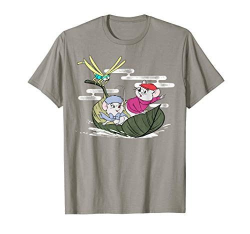 Disney The Rescuers Bernard Bianca Leaf Boat Graphic T-Shirt