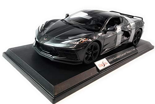 Maisto Special Edition 2020 Chevrolet Corvette C8 Stingray Coupe 118 Die Cast Metallic Black Maisto Special Edition 2020 Chevrolet Corvette C8 Stingray Coupe 118 Die Cast Metallic Black