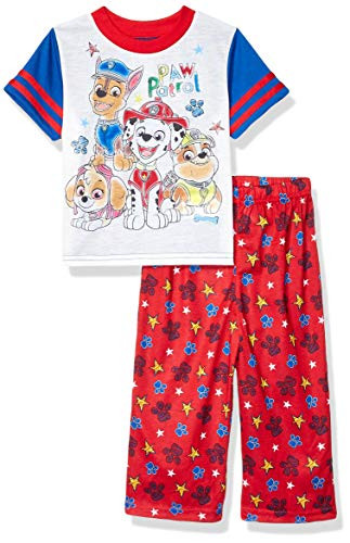 Nickelodeon Boys Toddler Paw Patrol 2-Piece Pajama Set  Watercolor Purps  2T