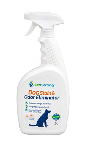 Dog Stain and Odor Remover - Enzyme Urine Odor Neutralizer - Stain Remover for Carpet  Laundry  Bedding  Flooring  Indoor or Outdoor Multi-Surface Pet