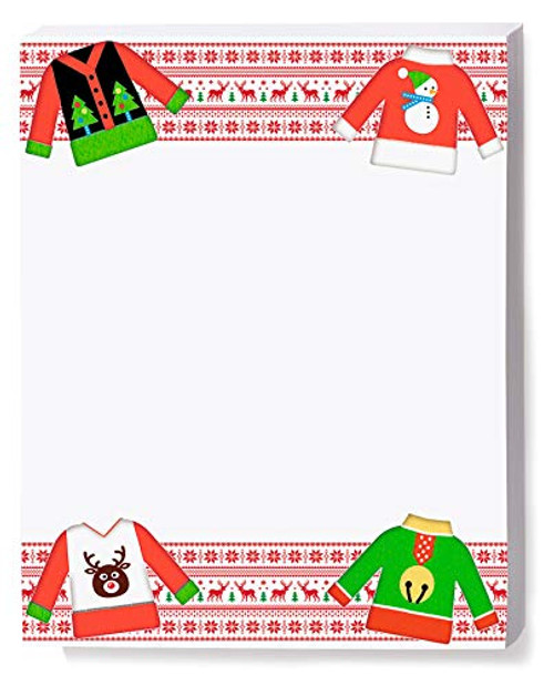 PaperDirect Holiday Stationery  Ugly Sweater  8-5 x 11  25 Count