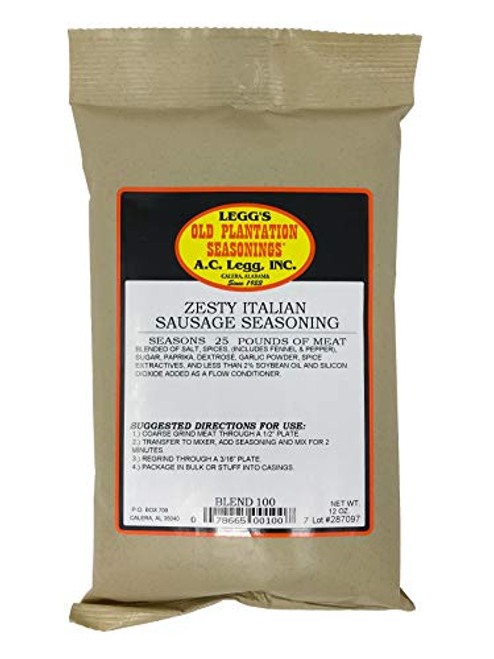 Leggs Old Plantation Zesty Italian Sausage Seasoning