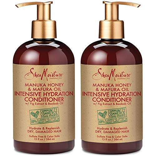 Shea Moisture Manuka Honey and Mafura Oil Intensive Hydration Conditioner Pack Of 2 13 Oz Shea Moisture Manuka Honey and Mafura Oil Intensive Hydration Conditioner Pack Of 2 13 Oz