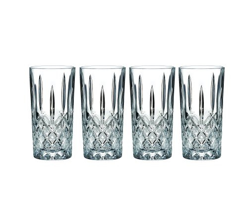 Marquis by Waterford Markham Hiball Collins Glasses  Set of 4
