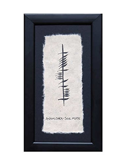 Anam Cara Soul Mate Ogham Framed Art Made in Ireland Anam Cara Soul Mate Ogham Framed Art Made in Ireland