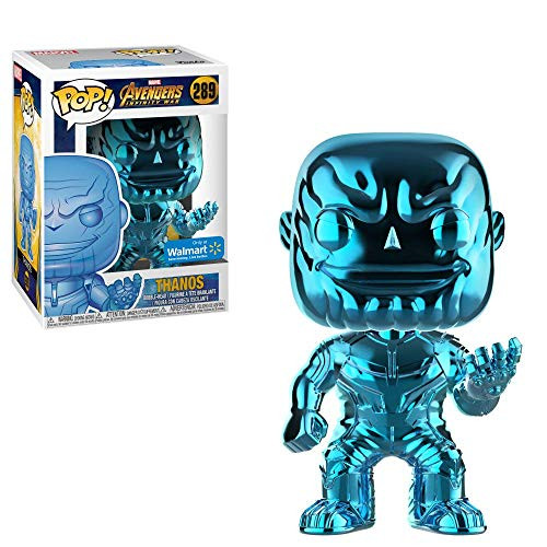 Avengers Funko POP Marvel Infinity War - Thanos - Blue Chrome - Walmart Exclusive Avengers Funko POP Marvel Infinity War - Thanos - Blue Chrome - Walmart Exclusive