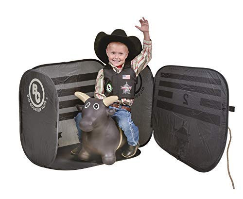 Big Country Toys Lil Bucker & PBR Chute Combo - Kids Hopper Toy - Bull Riding Toy - Rodeo Toys - PBR Bouncy Bull - PBR Bucking Chute Big Country Toys Lil Bucker & PBR Chute Combo - Kids Hopper Toy - Bull Riding Toy - Rodeo Toys - PBR Bouncy Bull - PBR Bucking Chute