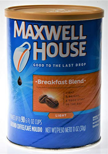 Maxwell House Breakfast Blend Mild Coffee  11 oz